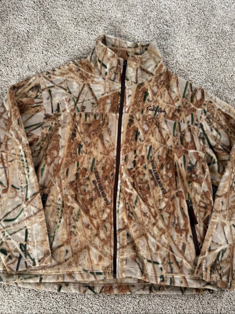 Cabelas Camo Jacket Mens L